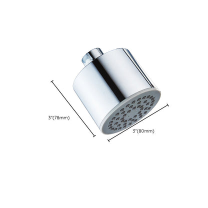 Silver Stainless Steel Round Shower Head