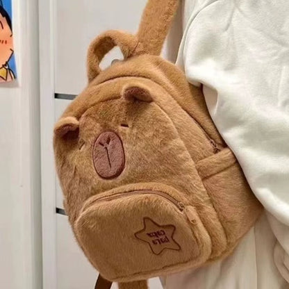 Adorable Plush Children's School Backpack