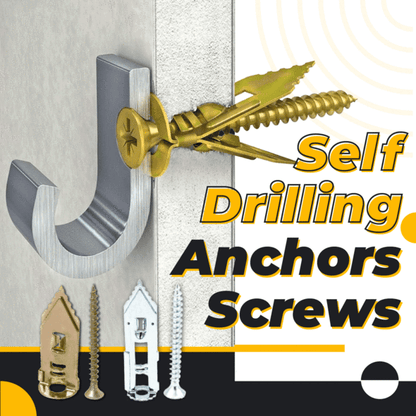 Heavy Duty Drywall Anchor Screw Set