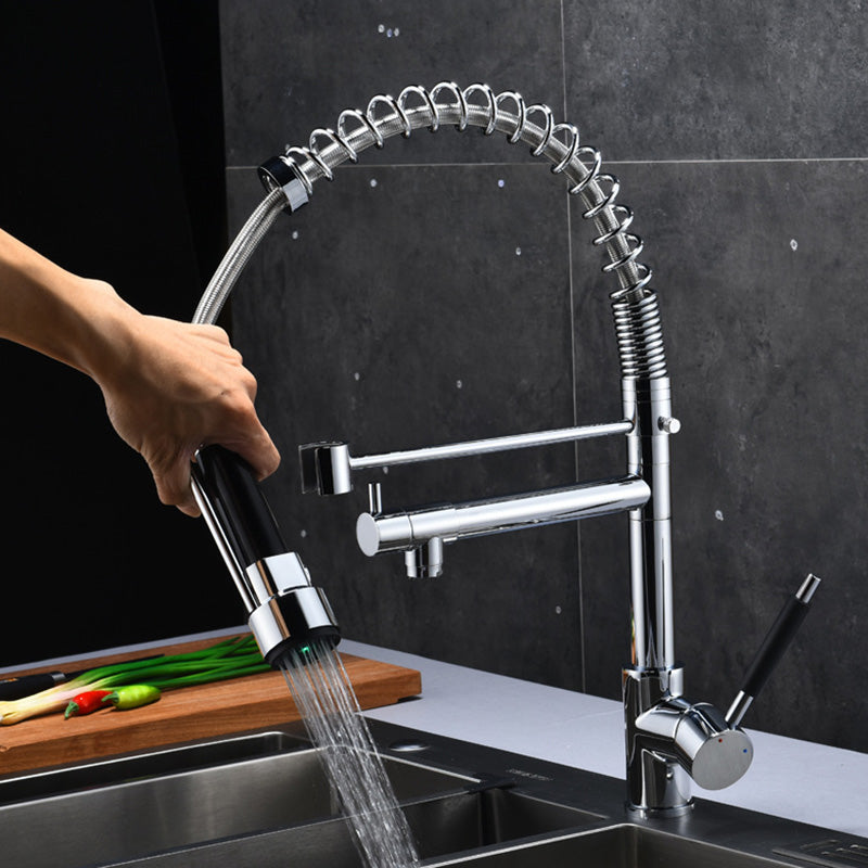Luxury Brass Bathroom Faucet 3-Function Sink Tap