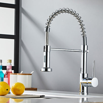 Luxury Brass Bathroom Faucet 3-Function Sink Tap