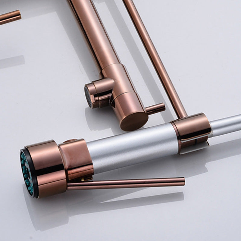 Luxury Brass Bathroom Faucet 3-Function Sink Tap