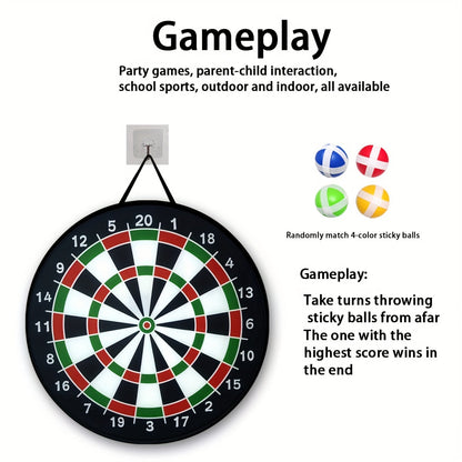 Big Portable Soft Tip Dartboard Set