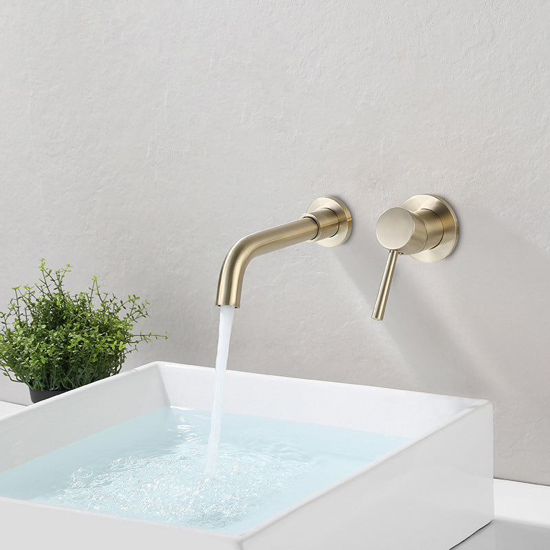 Modern Bathroom Sink Faucets Single Handle Mount