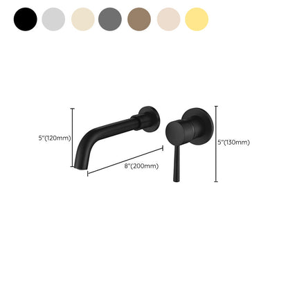 Modern Bathroom Sink Faucets Single Handle Mount
