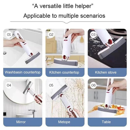 Portable Compact Washable Micro Mop