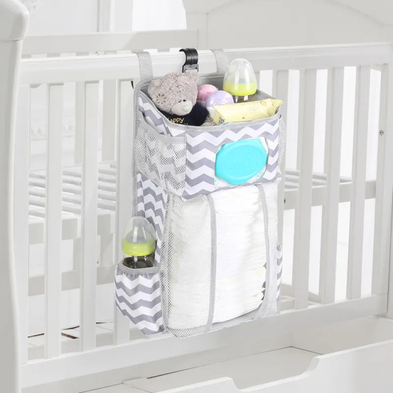 Space Saving Nursery Diaper Caddy Organizer