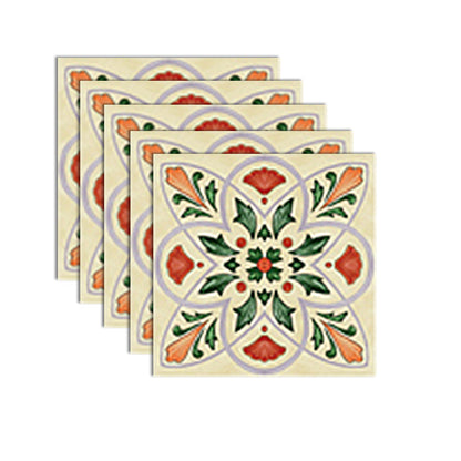 Stylish Multi-Colored Peel and Stick Vinyl Flooring