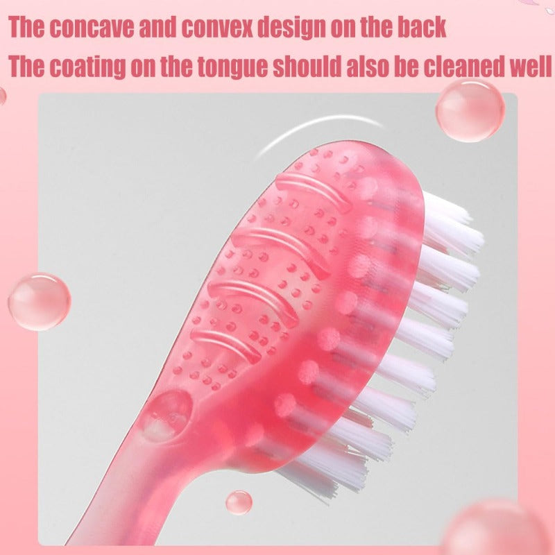 Compact 5-in-1 Travel Toothbrush Set