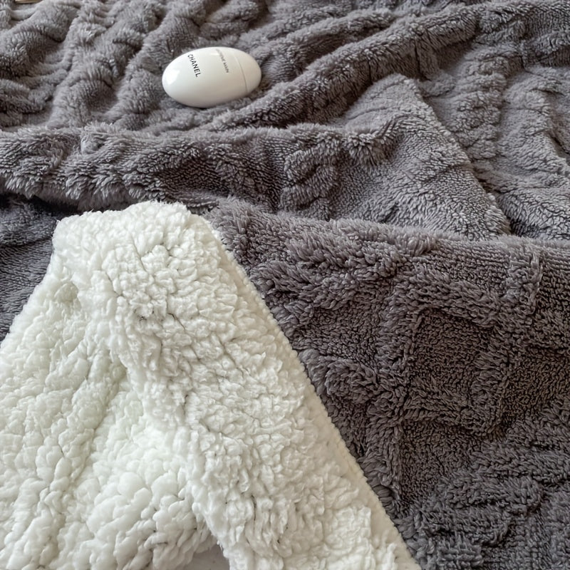 Cozy Plush Throw Blanket for Soft Warmth