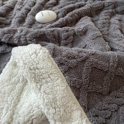 Cozy Plush Throw Blanket for Soft Warmth