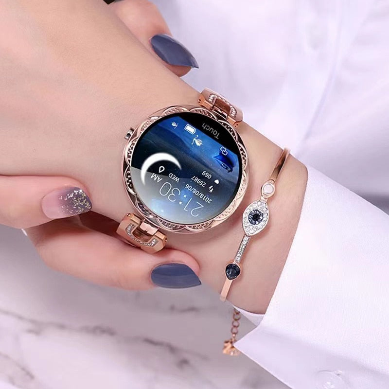Waterproof Women's Fitness Smartwatch with Health Tracker