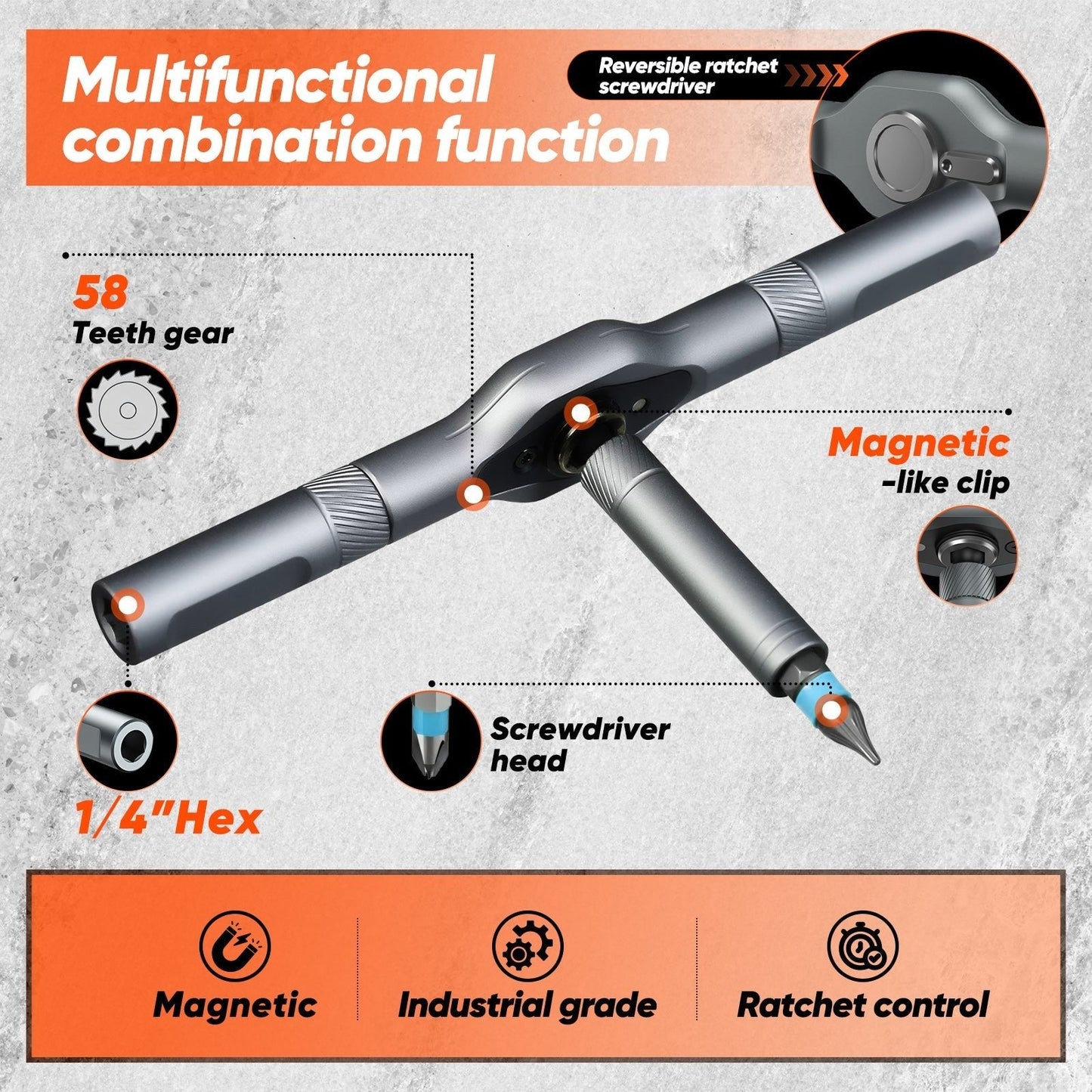 Premium 24-in-1 Multi Tool Screwdriver Kit