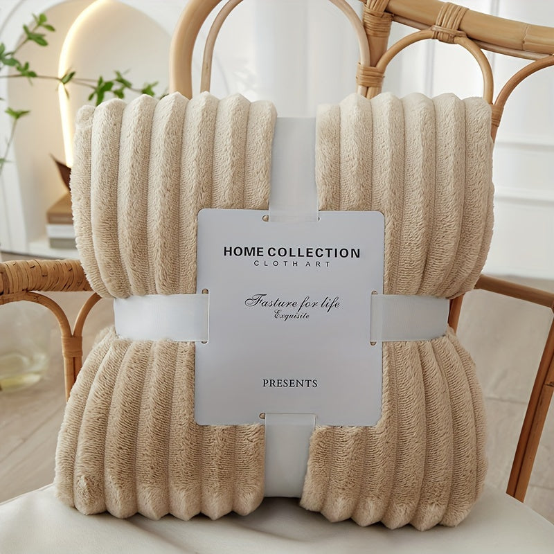 Soft Plush Fleece Blanket for Cozy Warmth
