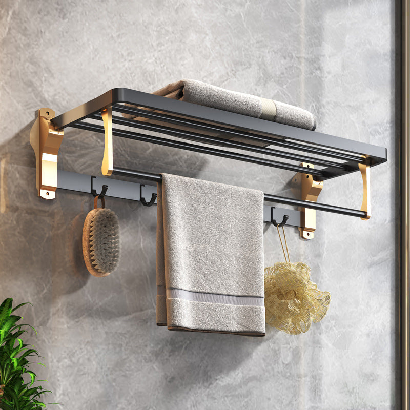 Luxury Black Brass Bathroom Accessories Set