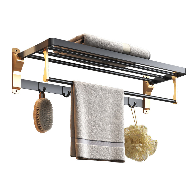 Luxury Black Brass Bathroom Accessories Set