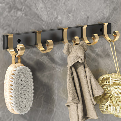 Luxury Black Brass Bathroom Accessories Set - Yeezlab
