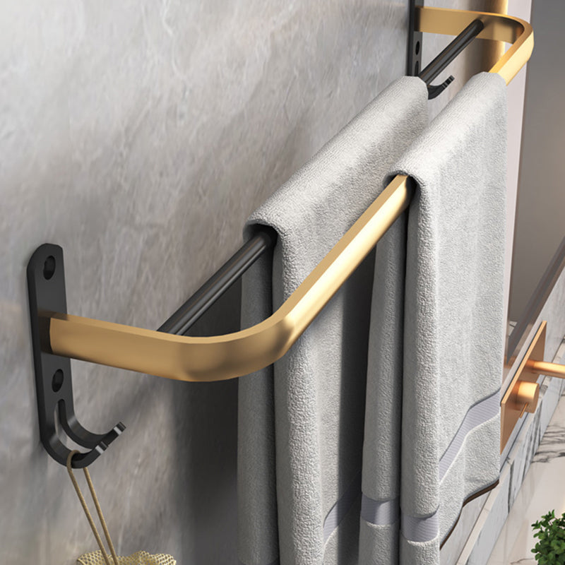 Luxury Black Brass Bathroom Accessories Set