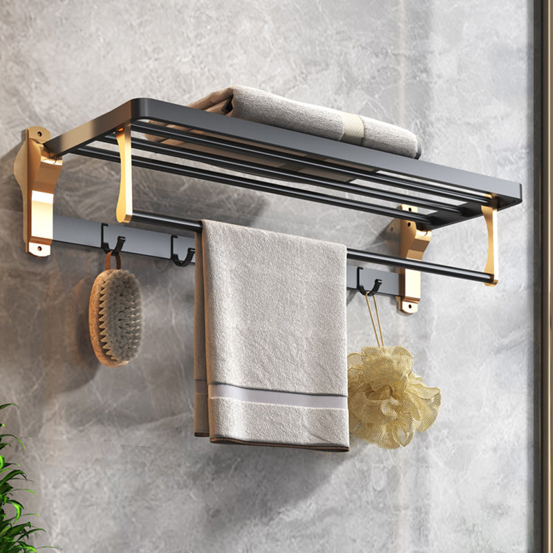 Luxury Black Brass Bathroom Accessories Set