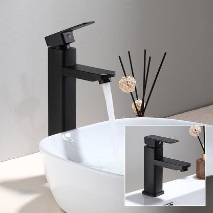 Commercial Stainless Steel Bathroom Faucet with Long Hose