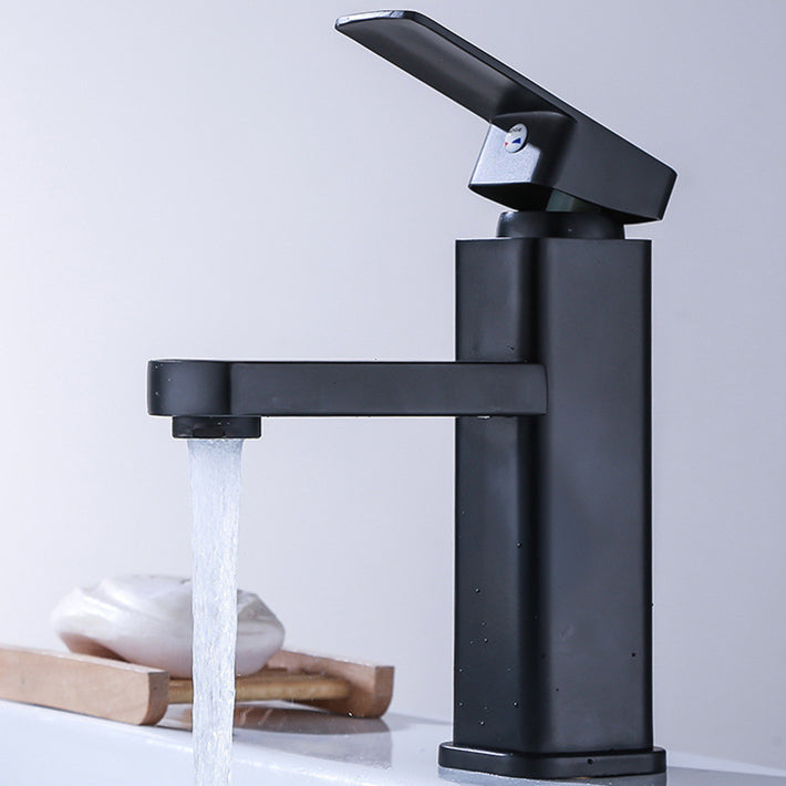 Commercial Stainless Steel Bathroom Faucet with Long Hose