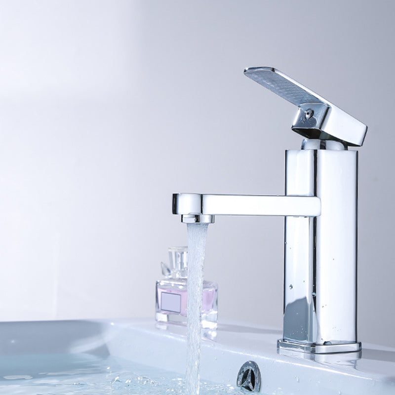 Commercial Stainless Steel Bathroom Faucet with Long Hose