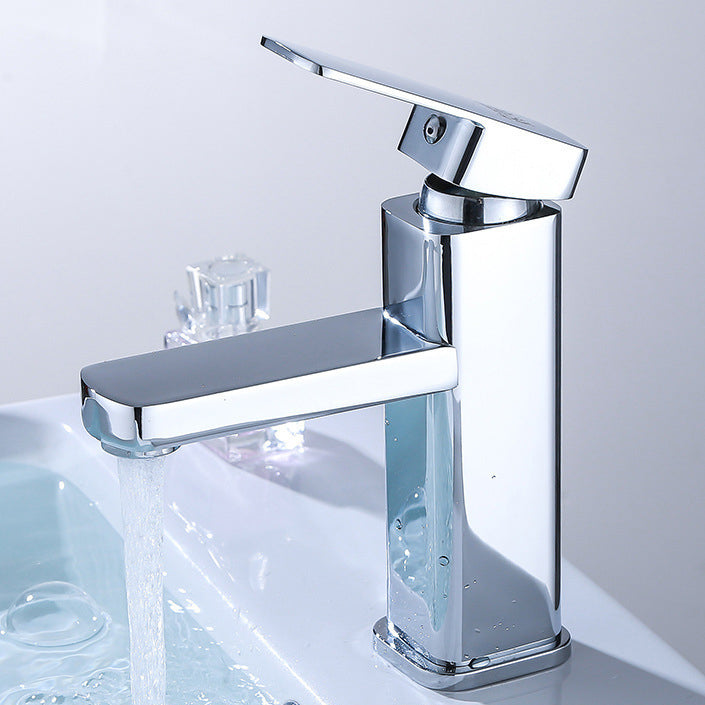 Commercial Stainless Steel Bathroom Faucet with Long Hose