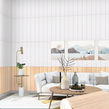 Natural Wood Plank Wall Paneling Wooden Interior Design