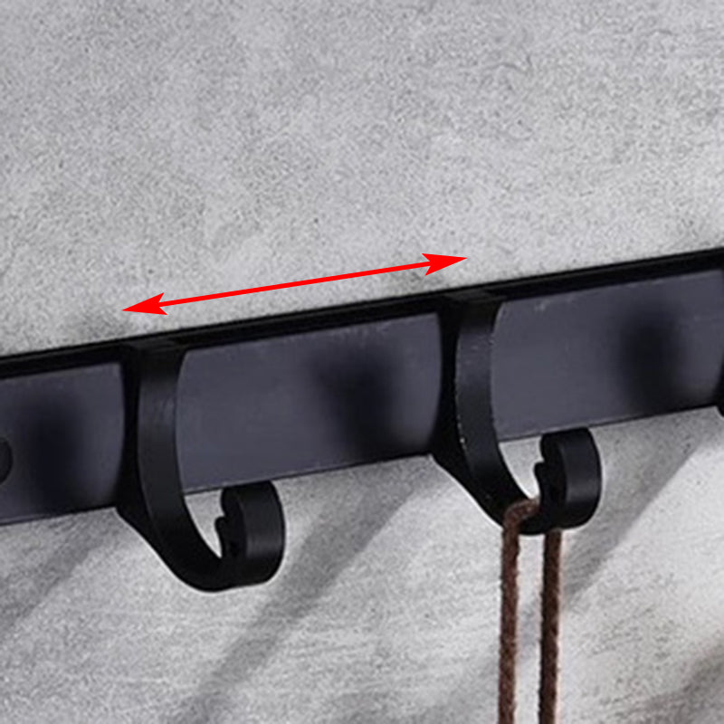Stylish 5-Piece Bathroom Set with Shelf and Towel Bar