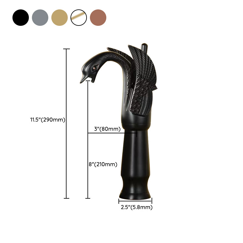 Luxury Brass Single Handle Bathroom Faucet
