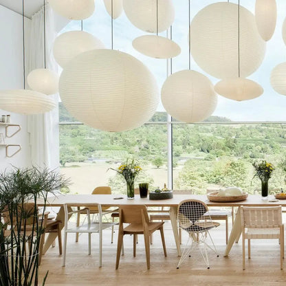 Simple Japanese Style Pendant Light