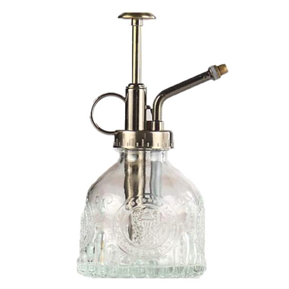 Retro Style Glass Plant Mister Spray Bottle