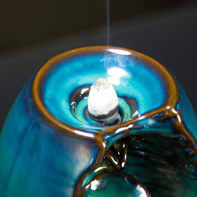 Calming Waterfall Backflow Incense Holder