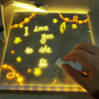 LED Light Tracing Art Board