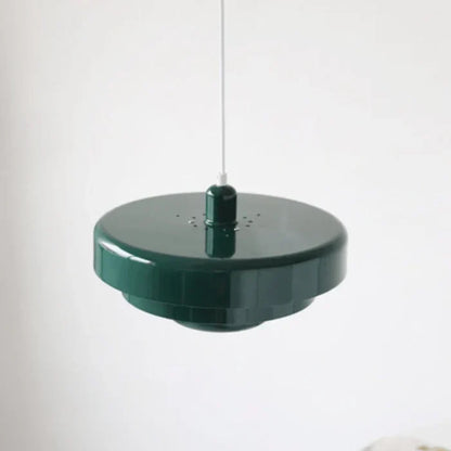 Rustic Metal Pendant Light - Soft Warm LED Lighting