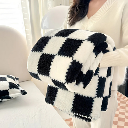 Plush Cozy Fleece Throw Blanket
