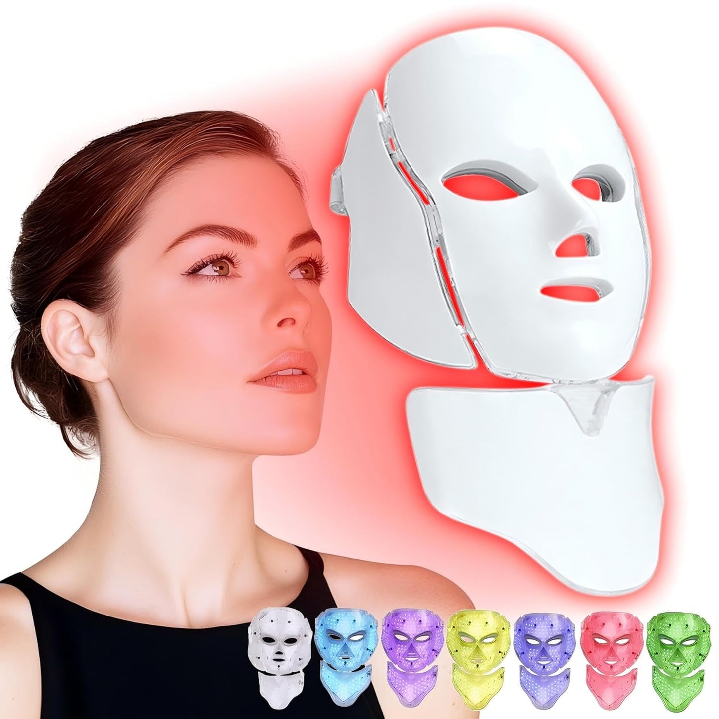 Advanced LED Face Mask 7 Color Skin Care