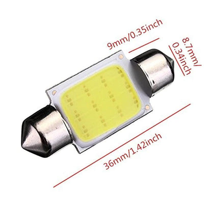 Bright Car Interior LED Light Kit 10PCS 12V Bulbs