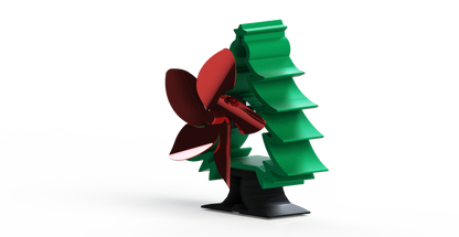 Efficient 5 Blade Heat Powered Stove Fan