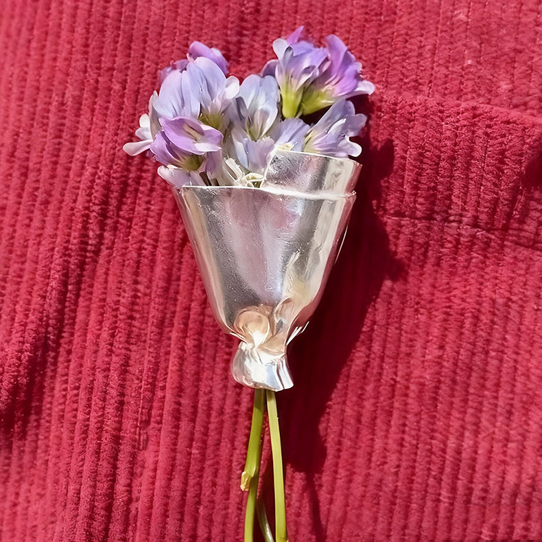 Floral Style Pin Brooch