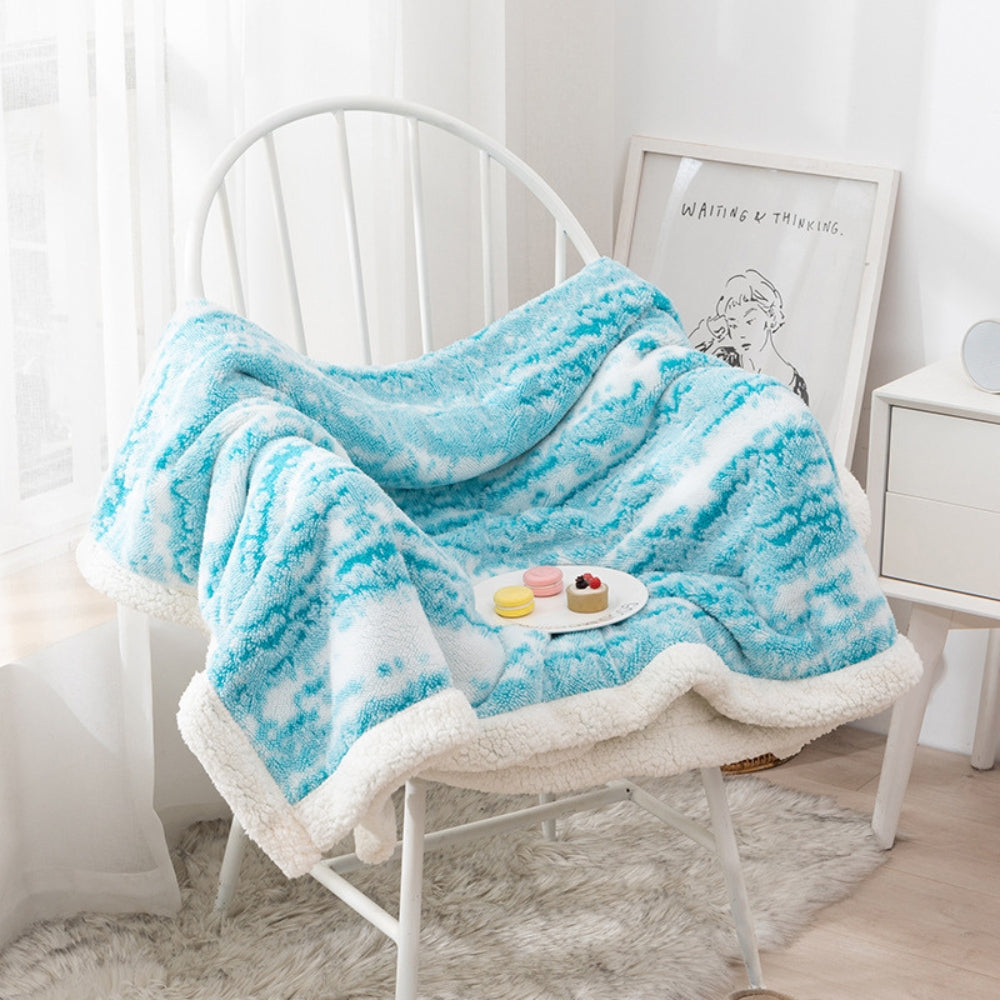 Plush Fleece Throw Blanket