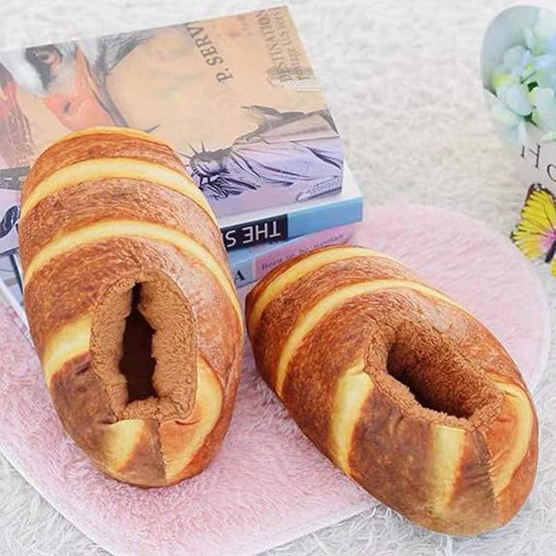 Cozy Bread Soft Slippers