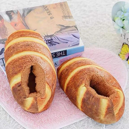 Cozy Bread Soft Slippers