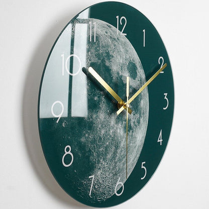 Stylish Glass Wall Clock – Modern Home Decor