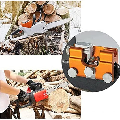 Portable Chainsaw Chain Sharpener Tool