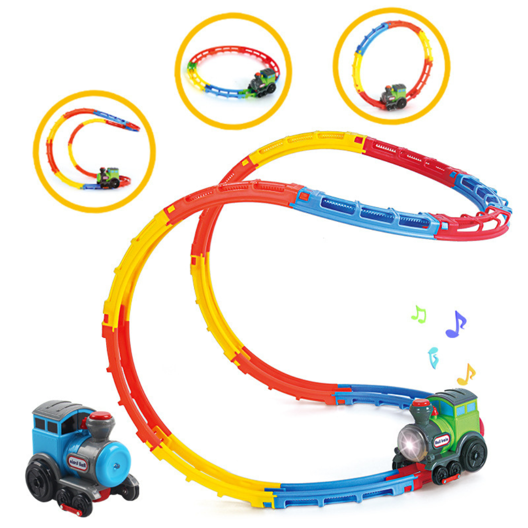 Yeezlab Fun Roller Coaster Train Set