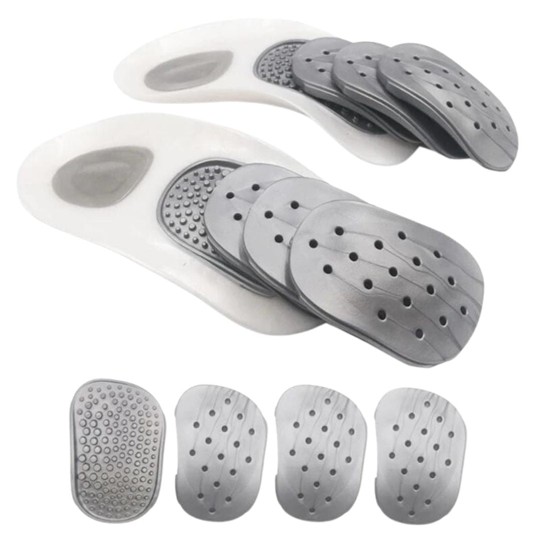 Gel Insoles for Heel Pain Relief and Arch Support