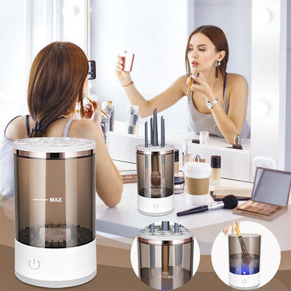 Automatic Makeup Brush Washing Device