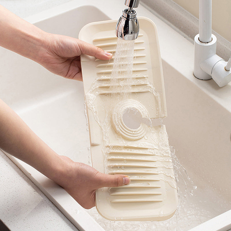 Waterproof Kitchen Sink Faucet Splash Mat