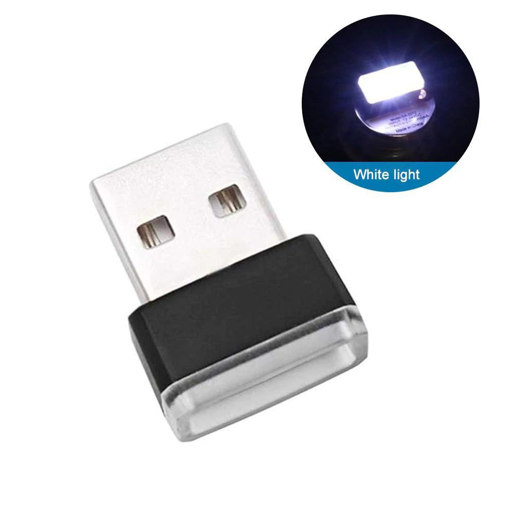 Compact Car LED Interior Light USB Plug
